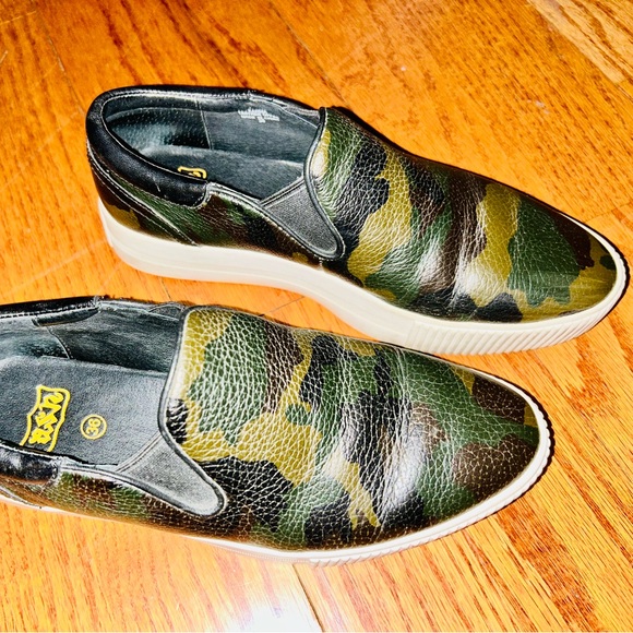 Ash Low Rise Camo Womens Shoes - Picture 1 of 4